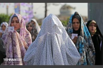 اقامه نماز عید فطر در حرم حضرت عبدالعظیم حسنی(ع) 16