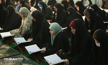 جزءخوانی قرآن کریم در حرم عبدالعظیم حسنی(ع) 15