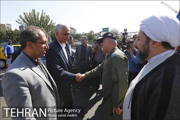 مراسم رونمایی از تندیس سرلشگر خلبان شهید لشگری  1