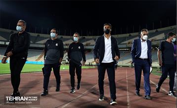 دیدار تیم های فوتبال استقلال تهران و هوادار تهران 1