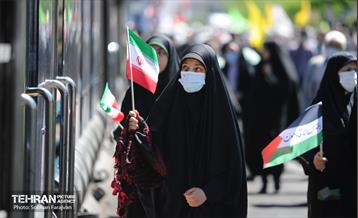 راهپیمایی روز قدس در پایتخت /۲ 11