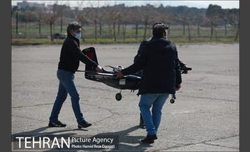 پرواز مدل ها بر فراز آسمان پایتخت 2