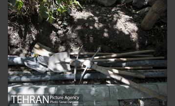 بازسازی سنگ فرش های بلوار کشاورز‎ 2