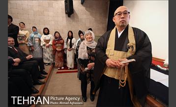 شکوفه های گیلاس و افسانه گنجی در موزه امام علی 5