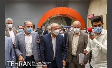 آیین افتتاح و بهره برداری از ایستگاه مترو شهرک آزمایش 35