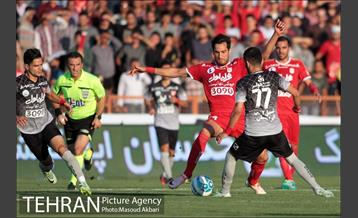 دیدار تراکتورسازی و پرسپولیس در لیگ برتر فوتبال 25