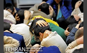 مانور سراسری زلزله در دبستان دکتر حسن تهرانی مقدم 36