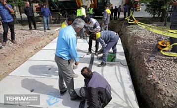 احداث نخستین گذرگاه عابر پیاده در منطقه 18 پایتخت 29