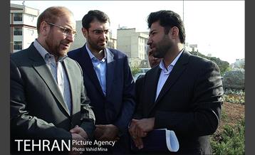 بازدید دکتر قالیباف از بوستان تبسم در منطقه 11‎ 2