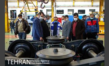 بازدید از اولین قطار ملی مترو 24