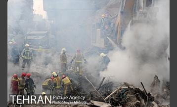 هشتمین روز آواربرداری ساختمان پلاسکو-2 13