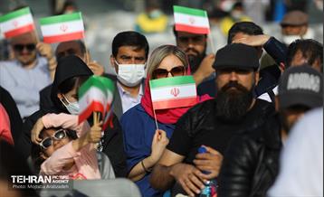 جشن ملی پرچم با حضور شهردار تهران 9