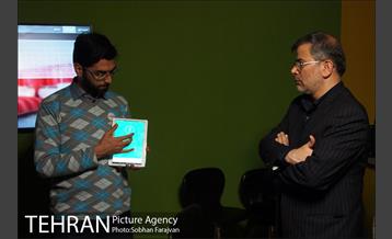 بازدید مهندس عبدالهی از نمایشگاه رسانه های دیجیتال انقلاب اسلامی  2