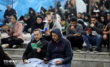 احیای شب بیست‌ویکم ماه رمضان امامزاده پنج تن لویزان 78