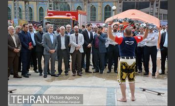 بازدید اعضای شورای اسلامی شهر از نمایشگاه آتش نشانی 19