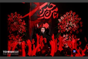 مراسم عزاداری هیئت ریحانه النبی در امام زاده صالح(ع)