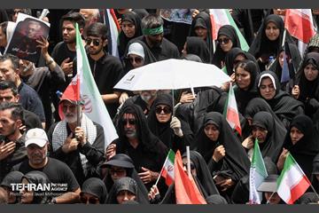 تشییع شهدای اقتدار ملی در تهران - 4 6
