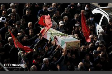 تشییع پیکر شهید گمنام دفاع مقدس "همسایه فردوس" 7