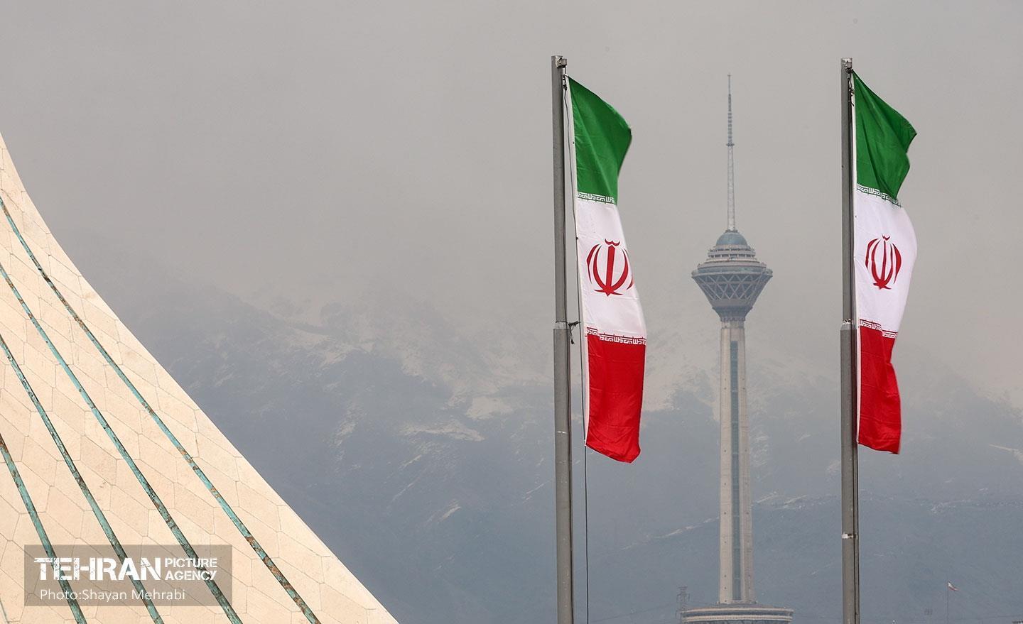 تایم لپس هوای ابری تهران