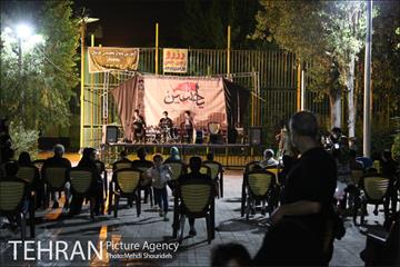 برگزاری اعزای حسینی در بوستان قصر منطقه هفت 23