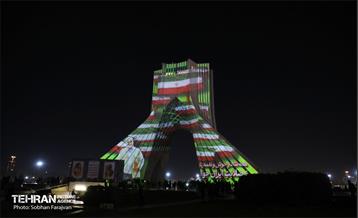 نورافشانی جشن پیروزی انقلاب اسلامی در میدان آزادی 31