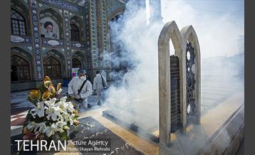 عملیات ضدعفونی امامزاده صالح(ع) 21