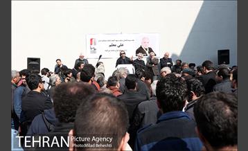 مراسم تشییع پیکر علی معلم 35