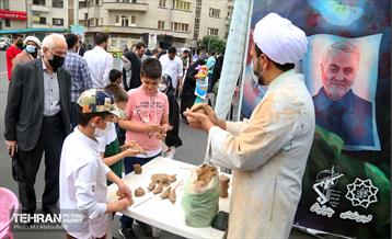 پردیس های فرهنگی شهرداری تهران در مسیر راهپیمایی روز قدس 11