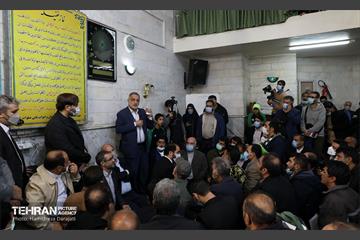 دیدار مردمی شهردار تهران در مسجد امیر المومنین باغ اذری 11