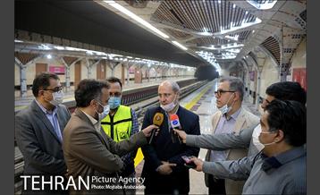 بازدید از خط 6 مترو تهران 34