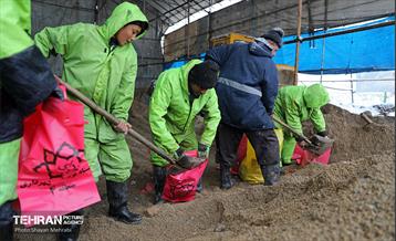 عملیات برف‌روبی در پایتخت 20