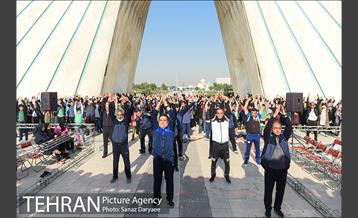 همایش زنگ تحرک و جشنواره بادبادک ها در میدان آزادی 5