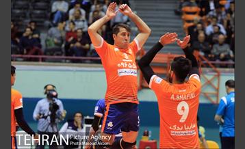 دیدار تیم های والیبال سایپا و شهرداری ورامین 24