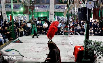 تعزیه در تکیه تجریش 15