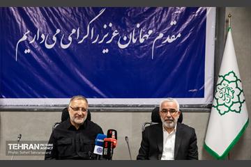 دیدار شهردار تهران با تولیت آستان علوی