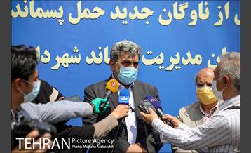 رونمایی از ناوگان حمل پسماندهای بیمارستانی 17