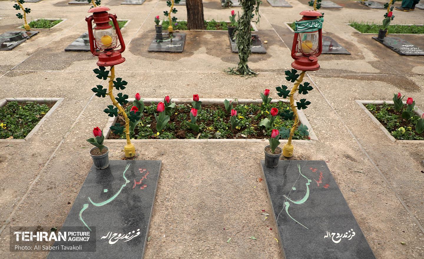 حال و هوای بهار در بهشت الزهرا(س) 9