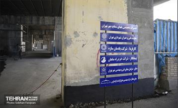 پروژه مقاوم‌سازی پل تقاطع یادگار امام و خیابان ستارخان 21