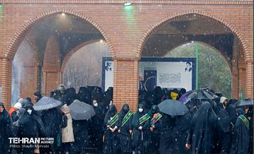 مراسم تشییع و تدفین شهید گمنام در بوستان ولایت 1