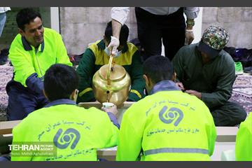 ضیافت افطار پاکبانان در منطقه 8
