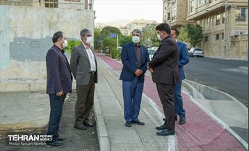 بازدید معاون هماهنگی امور مناطق از منطقه 5