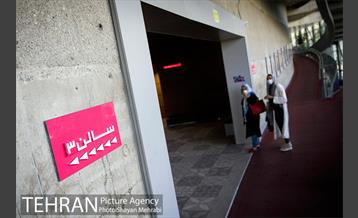 رعایت پروتکل های بهداشتی در پردیس سینمایی ملت 7