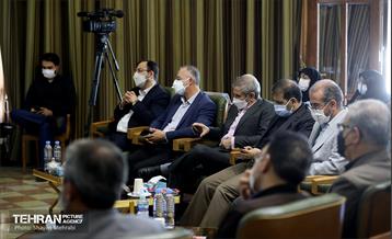 مراسم تودیع پیروز حناچی، شهردار سابق تهران در صحن شورای اسلامی  12