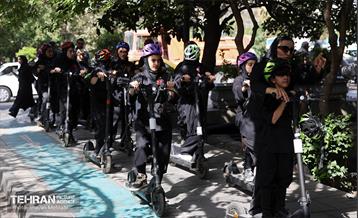 نخستین رویداد شهرنوردی با عنوان اسکوترکن 54