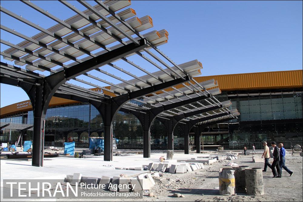 مراحل پایانی ساخت ترمینال جدید شرق 1