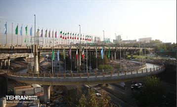 بهره‌برداری از دوربرگردان غیرهمسطح شمال به شمال بزرگراه چمران 3