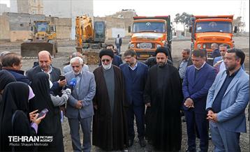 مراسم آغاز عملیات ساخت 11 هزار واحد مسکونی قرارگاه جهادی مسکن 36