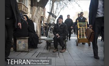 خیابان پانزده خرداد در روزه های پایانی سال‎ 25