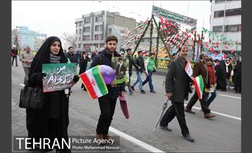 راهپیمایی 22 بهمن تهران 58