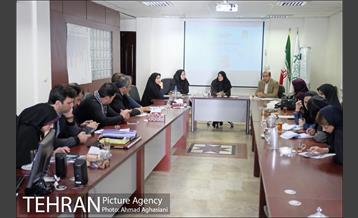 نشست خبری رییس ستاد توانمندسازی زنان سرپرست خانوار شهرداری تهران 5